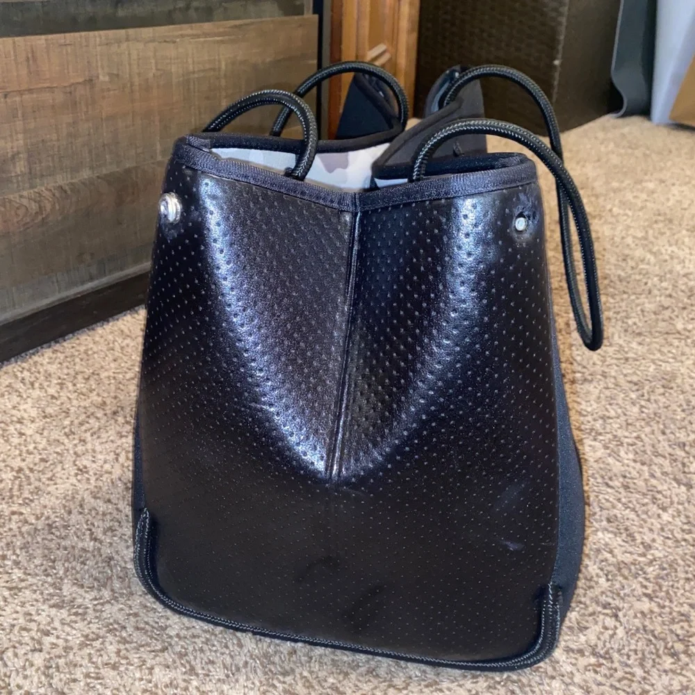 Haute Shore Greyson Rogue Neoprene Tote Bag with matching mini bag - Picture 5 of 8